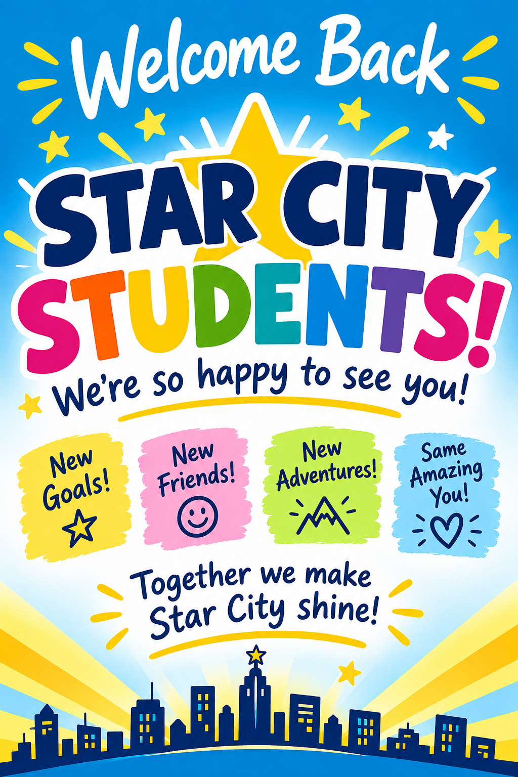 Welcome Back Star City Students!!