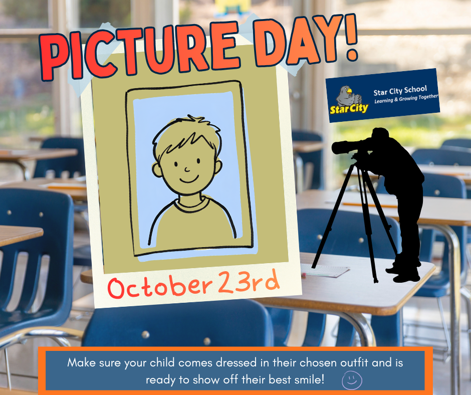 Star City School Picture Day - October 23 2026 